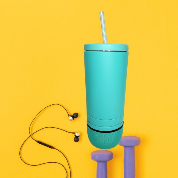 Manna Aqua Wireless Speaker Tumbler 17oz Bluetooth Music Speaker Tumbler - Picture 7 of 10